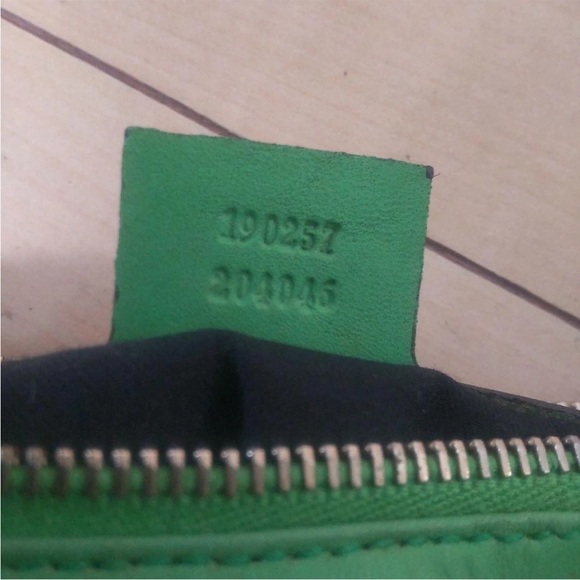 Gucci Green and White Satchel - Picture 5 of 8